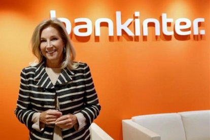 María Dolores Dancausa, primera ejecutiva de Bankinter