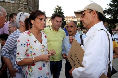 La secretaria de organización del PSOE, Ana Sánchez