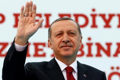 El presidente de Turquía, Tayyip Erdogan.