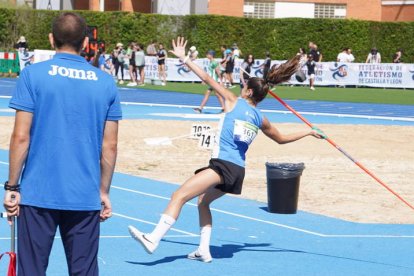 El lanzamiento de jabalina fue una de las disciplinas abiertas a competición. J. NOTARIO