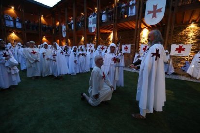 La moche templaria es uno de los actos con más tradición en Ponferrada