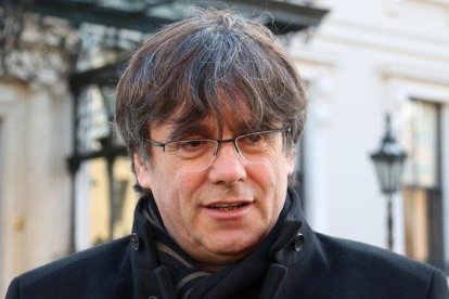 Carles Puigdemont, en una imagen tomada en Dublín en enero.