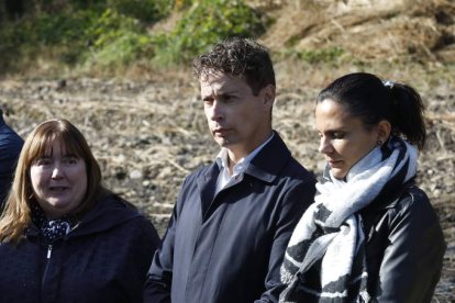 Ana Luisa Durán, Mario Rivas y Ana Belén González en una imagen de archivo. MARCIANO PÉREZ