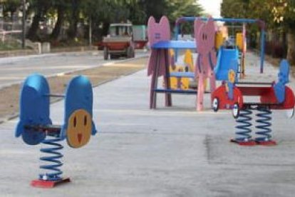 Los juegos infantiles del conocido como parque de Pocoyó se trasladarán a una zona interior de Papal