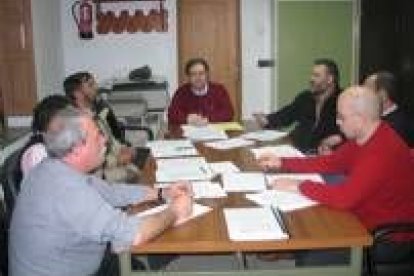 Reunión de los miembros de la mancomunidad Alto Esla-Cea