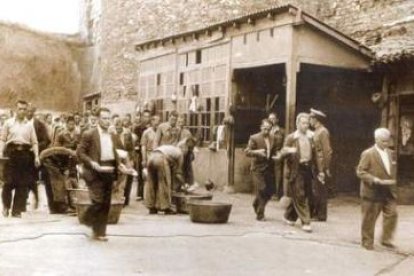 Fotografía de Martín padre de la cárcel, donde se hacinaban los presos.