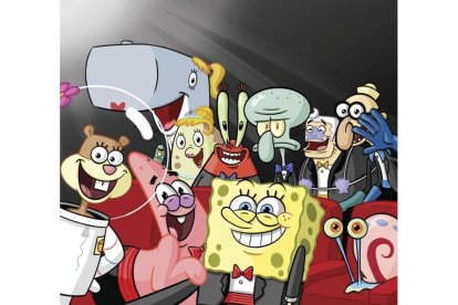 Imagen promocional de la serie de dibujos animados 'Bob Esponja', del canal de pago Nickelodeon.