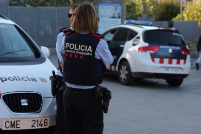 Una patrulla de Mossos dEsquadra.