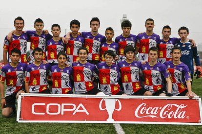 La selección que representó a Castilla y León en Mareo estaba plagada de cadetes leoneses.