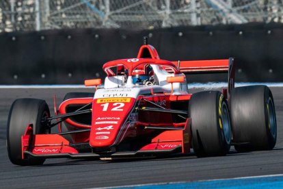 David Vidales se quedó sin el premio del podio en el Gran Premio de Francia en Paul Ricard. PREMA