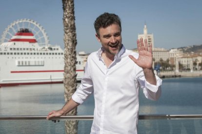 Esteban Crespo, director de 'Amar', en el festival de cine de Málaga.