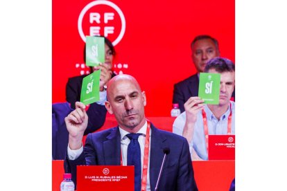 Rubiales anunciará hoy su adiós a la presidencia de la RFEF. P. G.