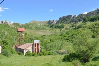 Zona desde la que se accederá a la nueva Vía Ferrata de Sabero. CASTRO