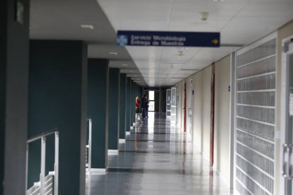 Interior del Hospital de León. MARCIANO PÉREZ