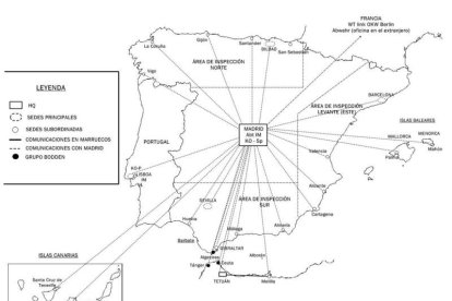 El espionaje nazi en España según confesión del espía alemán Simmros en 1946. National Archives. War Zone.