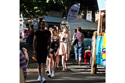 El Come y Calle se organiza desde 2015 durante San Juan y San Froilán, en San Francisco. RAMIRO