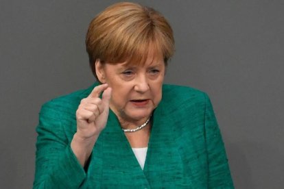 La cancillera alemana, Angela Merkel