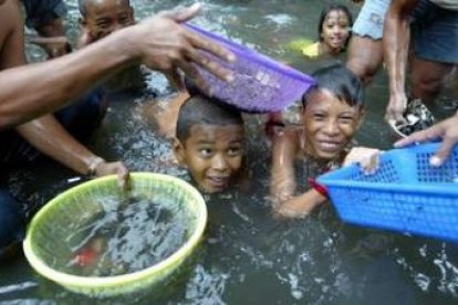 Imagen de uno de los «slums» que visitarán los integrantes de «Callejeros»