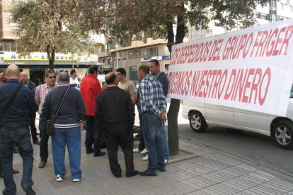 Trabajadores de Friger siguen protestando cada semana.