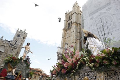 Procesión del Encuentro de Jesús Divino Obrero. F. Otero Perandones.