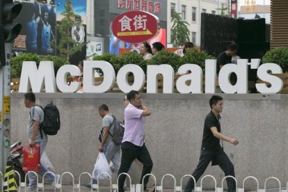 Un McDonalds, en Shanghái.