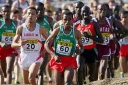 Bekele lidera el nutrido «pelotón» africano que se dio cita ayer en el cross de Saint Galmier