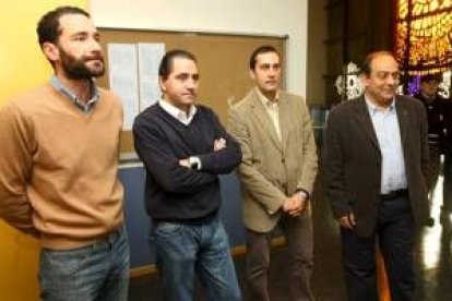 José Ignacio Sánchez, José Carlos Álvarez, Juan José Rubio Coque y Enrique Garzón, participaron en e