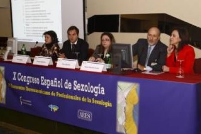 Una de las mesas redondas del Congreso Nacional de Sexología