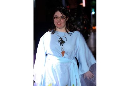 Lady Isabel el viernes durante el desfile que se celebró en Madrid.