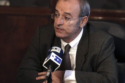 El presidente de la Comisión de Investigación del Madrid Arena, Pedro Corral.