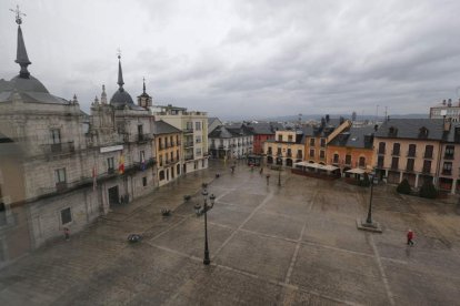 Imagen del casco antiguo de Ponferrada. LUISMA DE LA MATA