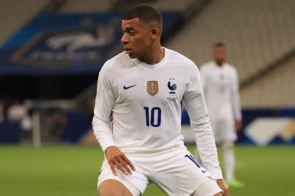 Mbappé es uno de los jugadores que debutan en una Eurocopa. TESSON