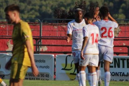 Dorian firmó el gol del triunfo para la Cultural en el feudo del Calahorra. CYDL