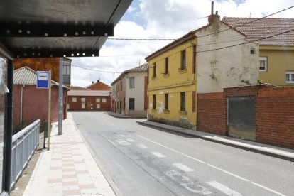 Un rincón del barrio de Armunia. MARCIANO PÉREZ