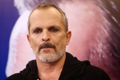 El cantante Miguel Bosé. MARIO RUIZ