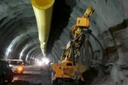 El nuevo emboquille del yacimiento está a una altura de 1.072 metros