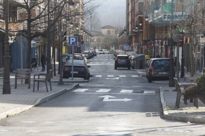 Vista de la calle José María Fernández. MARCIANO PÉREZ