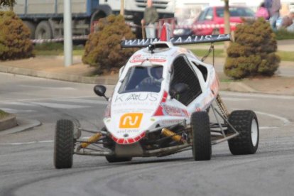 Los kartcross tuvieron también su dosis de protagonismo. l. de la mata