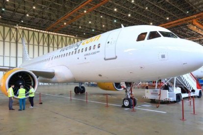 El nuevo A320 neo de Vueling.