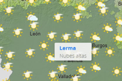 Tiempo previsto para mañana en León. AEMET