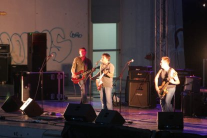 Una banda local en un concierto durante la Encina, en una imagen de archivo. ANA F. BARREDO