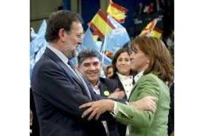 Rajoy y María Dolores de Cospedal, en una imagen de archivo