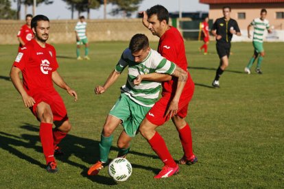 El equipo virginiano se vio superado por el burgalés en la segunda mitad. F. OTERO PERANDONES