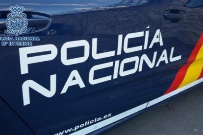 Vehículo de la Policía Nacional.