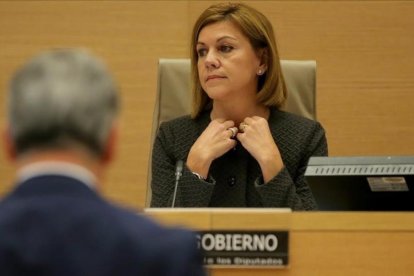 La ministra de defensa, María Dolores de Cospedal.