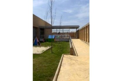 Entrada del primer centro infantil que existirá en el municipio