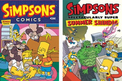 Comics de Los Simpsons