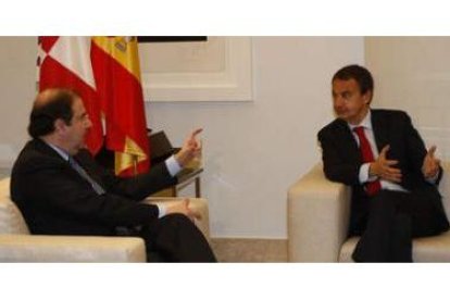 Una cumbre bilateral entre Herrera y Zapatero.