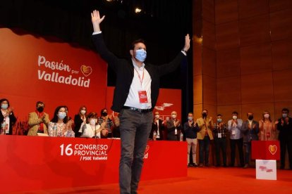 Óscar Puente, secretario provincial del PSOE de Valladolid. NACHO GALLEGO