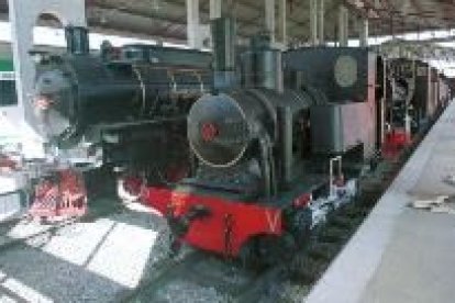 El Museo de Ponferrada dispone de una colección de locomotoras, pero también hay otras repetidas